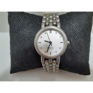 Boccia Titanium Ladies Wristwatch Japan Movement Silver Tone